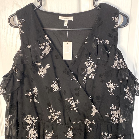 NWT Maurices Long Sleeve Mid Length Dress - Picture 2 of 7